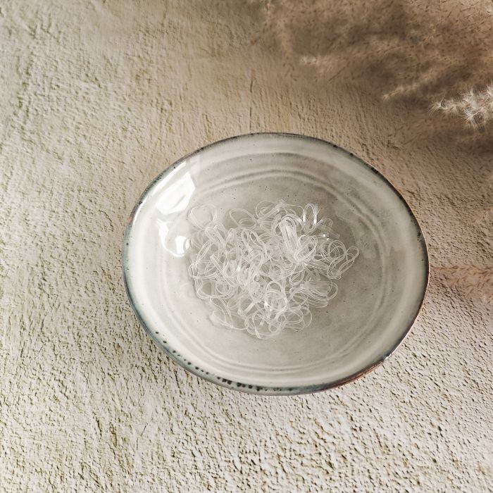 Rubberen elastiekjes Transparant