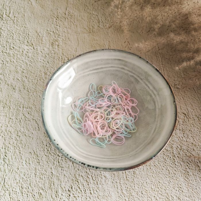 Rubberen elastiekjes Zacht Pastel