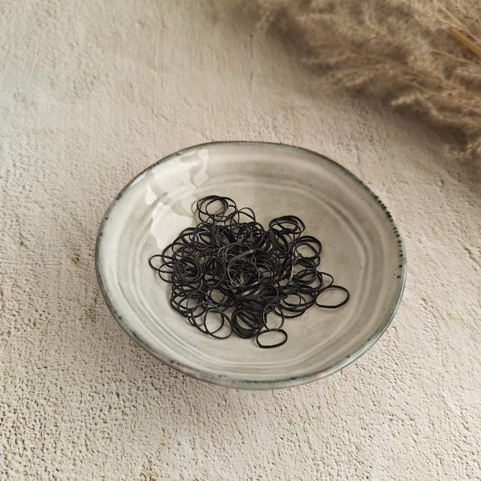 Rubberen elastiekjes Zwart